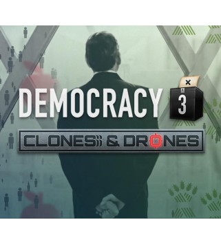 Democracy 3 - Clones and Drones DLC Steam Key GLOBAL